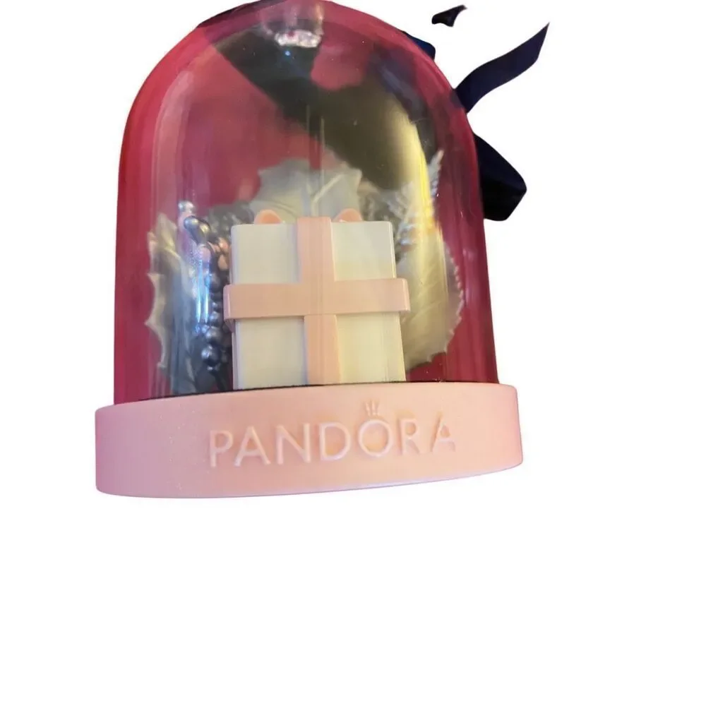 Pandora limited edition winter wonderland, 2019 glass globe ornament